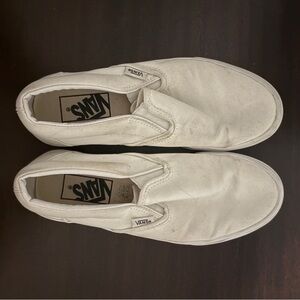 Vans Classic White Slip-On Shoes